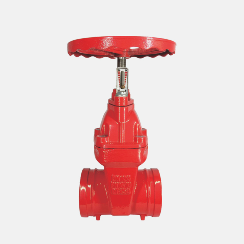 ZB85X沟槽带标尺软密封闸阀